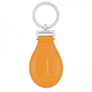 Apricot Longchamp Le Foulonné - Leather Women Key rings | 682071DNM