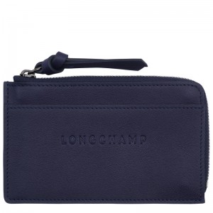 Bilberry Longchamp 3D Card holder - Leather Women Cardholders & Coin purses | 614597COZ