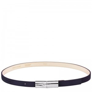 Bilberry Longchamp Le Roseau - Leather Women Belts | 869510MBT