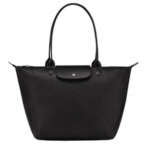 Black Longchamp Le Pliage City L - Canvas Women Shoulder bags | 720594WAK