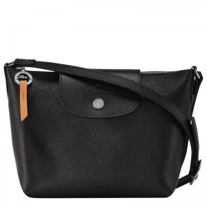 Black Longchamp Le Pliage City XS Crossbody bag - Canvas Women Crossbody bags | 728156FLI