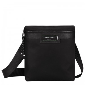 Black Longchamp Le Pliage Energy S Crossbody bag - Recycled canvas Men Crossbody bags | 345908CMR