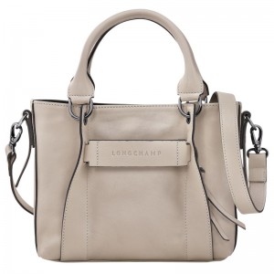 Clay Longchamp 3D S - Leather Women Handbags | 450392ZQX