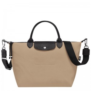 Clay Longchamp Le Pliage Energy L - Recycled canvas Women Handbags | 214576NEB