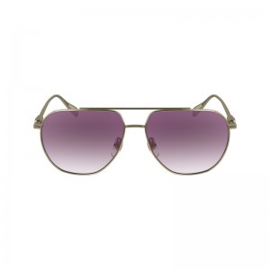 Gold/Pink Longchamp OTHER Women Sunglasses | 617249XOC