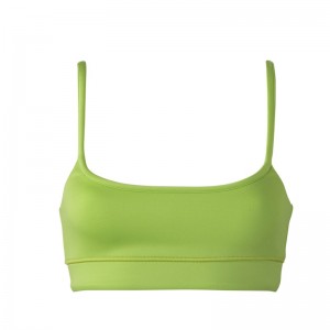 Green Light/Strawberry Longchamp Sport bra - Jersey Women Tops & Blouses | 140829WVN