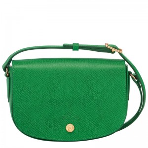 Green Longchamp Épure S Crossbody bag - Leather Women Crossbody bags | 126340GQI