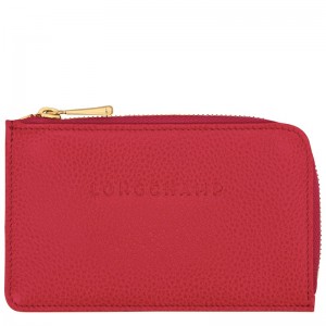 Love Longchamp Le Foulonné Card holder - Leather Men Cardholders & Coin purses | 170653WLI