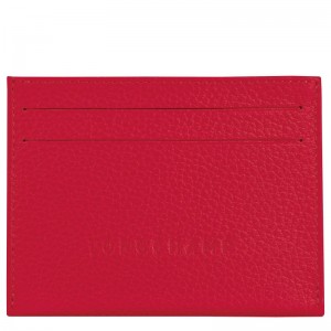 Love Longchamp Le Foulonné Cardholder - Leather Women Cardholders & Coin purses | 173925YMB