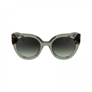 Olive/Havana Longchamp OTHER Women Sunglasses | 729041ANZ