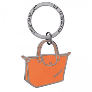 Orange Longchamp Le Pliage - OTHER Women Key rings | 248561IGV