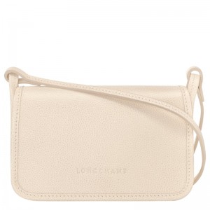 Paper Longchamp Le Foulonné XS Clutch - Leather Women Crossbody bags | 690534ZFX