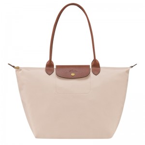 Paper Longchamp Le Pliage Original L - Recycled canvas Women Shoulder bags | 574219HZM