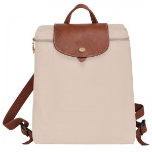 Paper Longchamp Le Pliage Original M - Recycled canvas Women Backpacks | 143802JKW