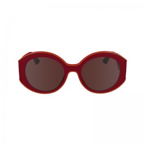 Red/Navy Longchamp OTHER Women Sunglasses | 928301HWM