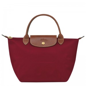 Red Longchamp Le Pliage Original S - Recycled canvas Women Handbags | 461829BYP