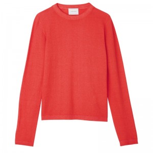 Strawberry Longchamp Sweater - Knit Women Tops & Blouses | 175439NAE