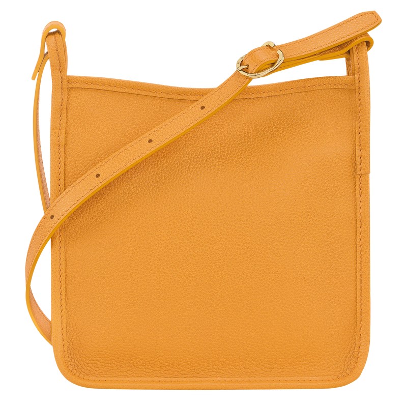 Apricot Longchamp Le Foulonné S Crossbody bag - Leather Women Crossbody bags | 479602ZSR