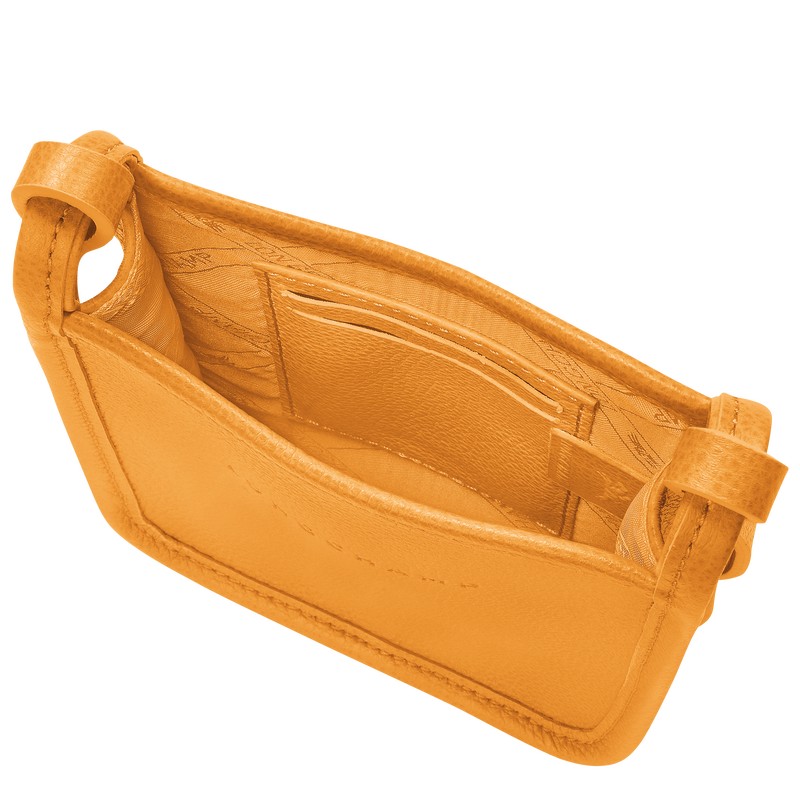 Apricot Longchamp Le Foulonné - Leather Men Phone cases | 524810DJI