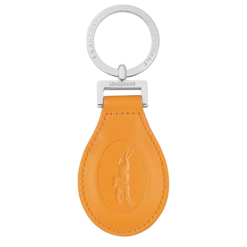 Apricot Longchamp Le Foulonné - Leather Women Key rings | 682071DNM