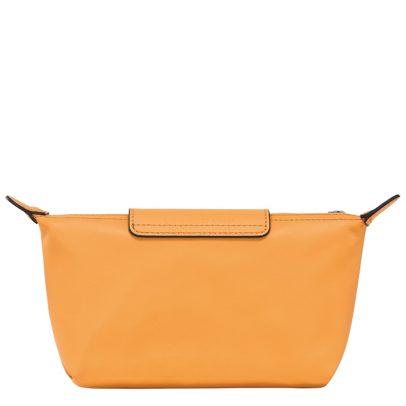 Apricot Longchamp Le Pliage Xtra Pouch - Leather Women Pouches & Cases | 635847BGC