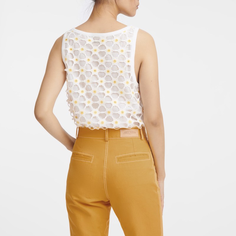 Apricot Longchamp Trousers - Gabardine Women Trousers & shorts | 301485NPM