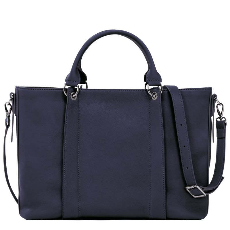 Bilberry Longchamp 3D L - Leather Women Handbags | 382640GMT