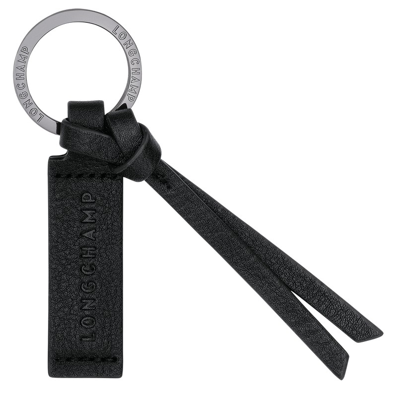 Black Longchamp 3D - Leather Men Key rings | 142896FPI