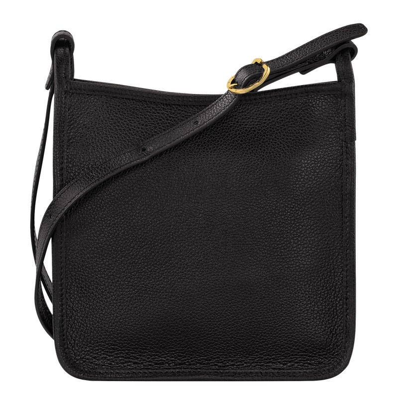 Black Longchamp Le Foulonné S Crossbody bag - Leather Women Crossbody bags | 453689WTZ