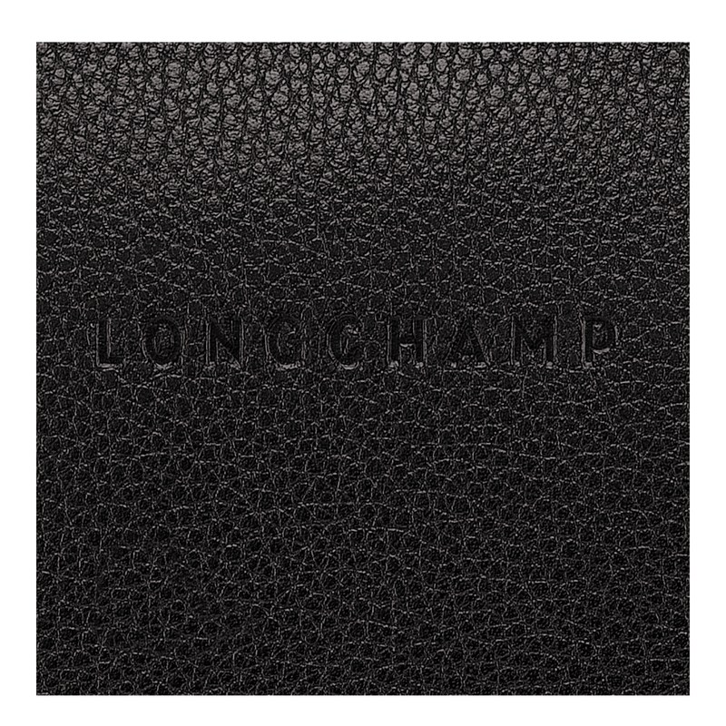 Black Longchamp Le Foulonné S Crossbody bag - Leather Women Crossbody bags | 453689WTZ