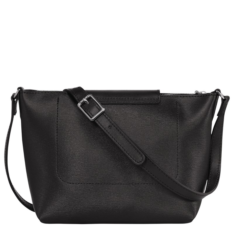 Black Longchamp Le Pliage City XS Crossbody bag - Canvas Women Crossbody bags | 728156FLI