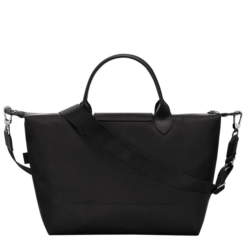 Black Longchamp Le Pliage Energy L - Recycled canvas Women Handbags | 631548DPG