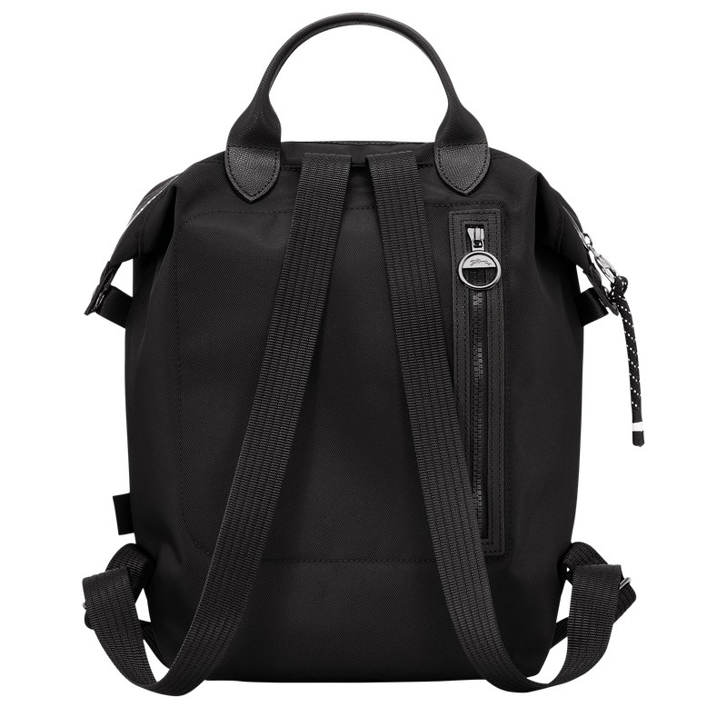 Black Longchamp Le Pliage Energy L - Recycled canvas Women Backpacks | 437508BWP