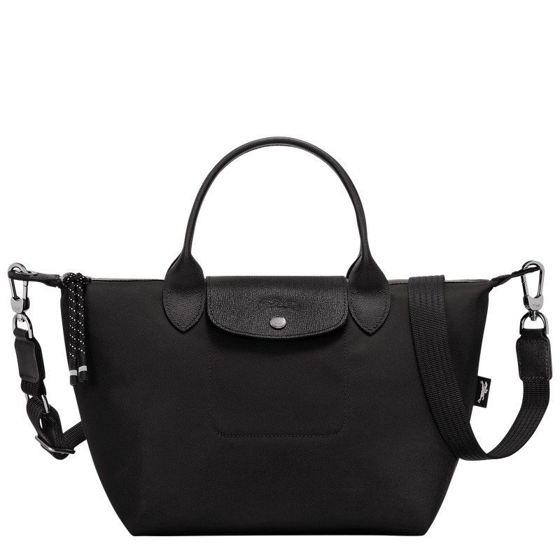 Black Longchamp Le Pliage Energy S - Recycled canvas Women Handbags | 528974AKW