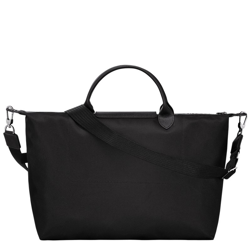 Black Longchamp Le Pliage Energy XL - Recycled canvas Women Handbags | 580612LGJ