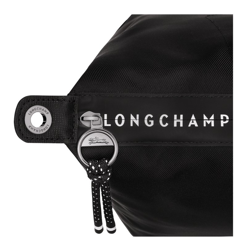 Black Longchamp Le Pliage Energy XL - Recycled canvas Women Handbags | 580612LGJ