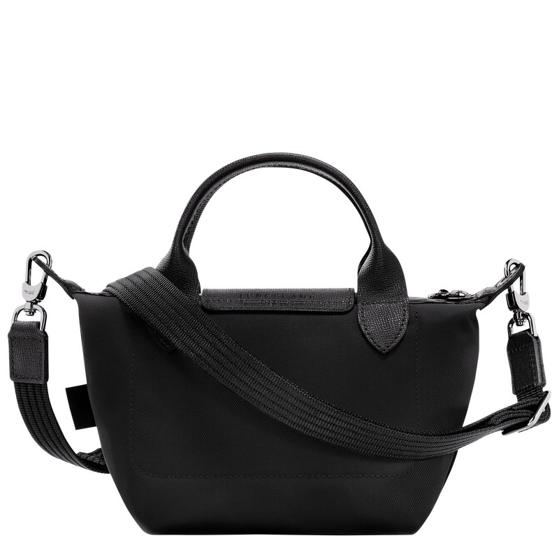 Black Longchamp Le Pliage Energy XS - Recycled canvas Women Handbags | 901328TLQ