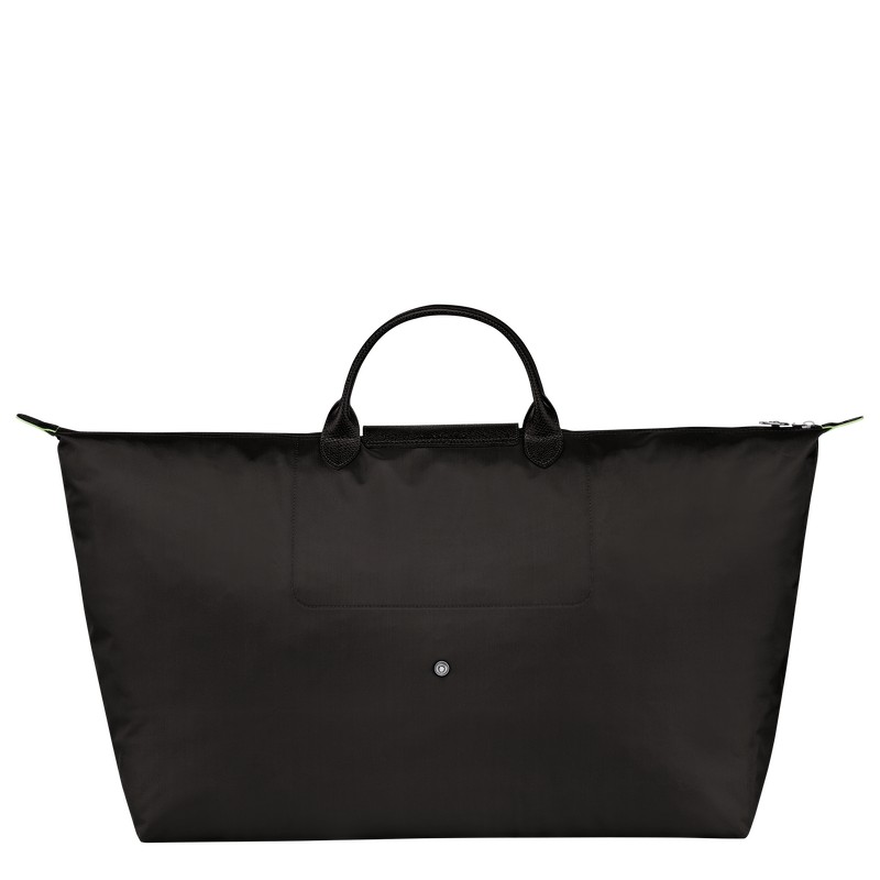 Black Longchamp Le Pliage Green M - Recycled canvas Men Travel bags | 093562NLD