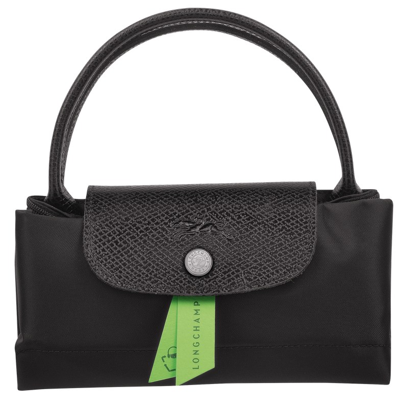 Black Longchamp Le Pliage Green S - Recycled canvas Women Handbags | 309162IJL