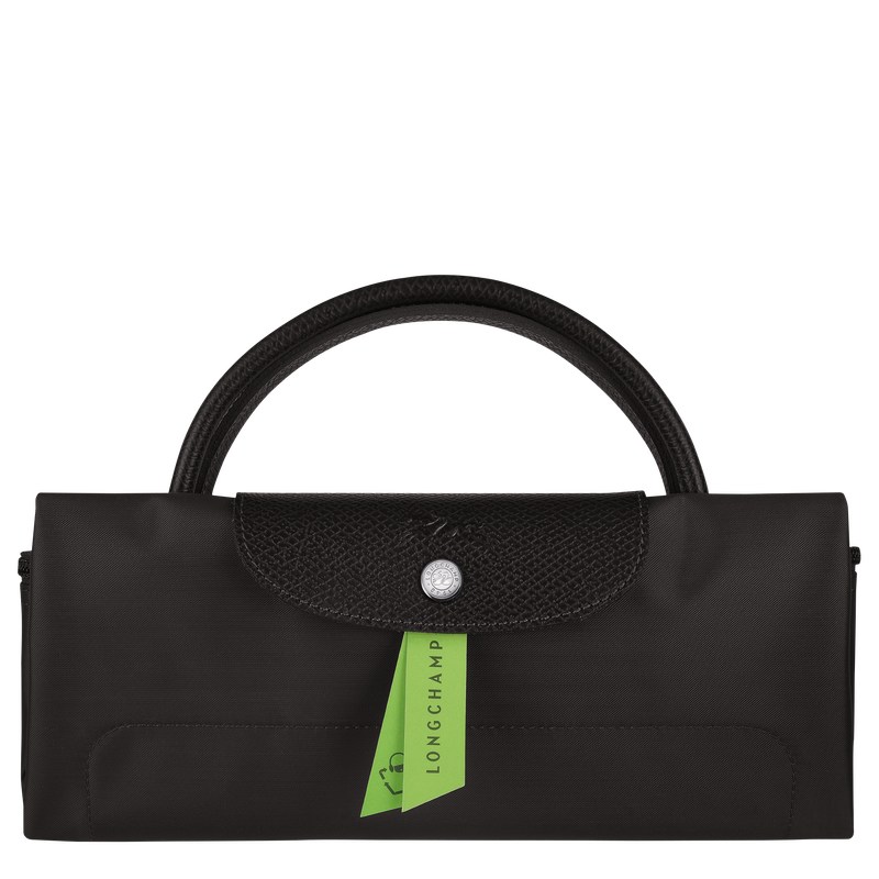 Black Longchamp Le Pliage Green S - Recycled canvas Women Travel bags | 925371HSO