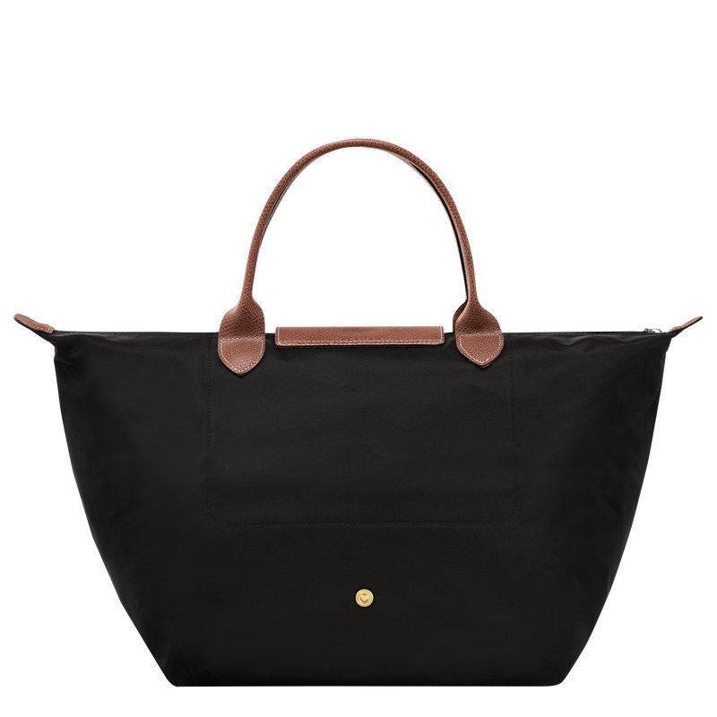 Black Longchamp Le Pliage Original M - Recycled canvas Women Handbags | 924810YWP