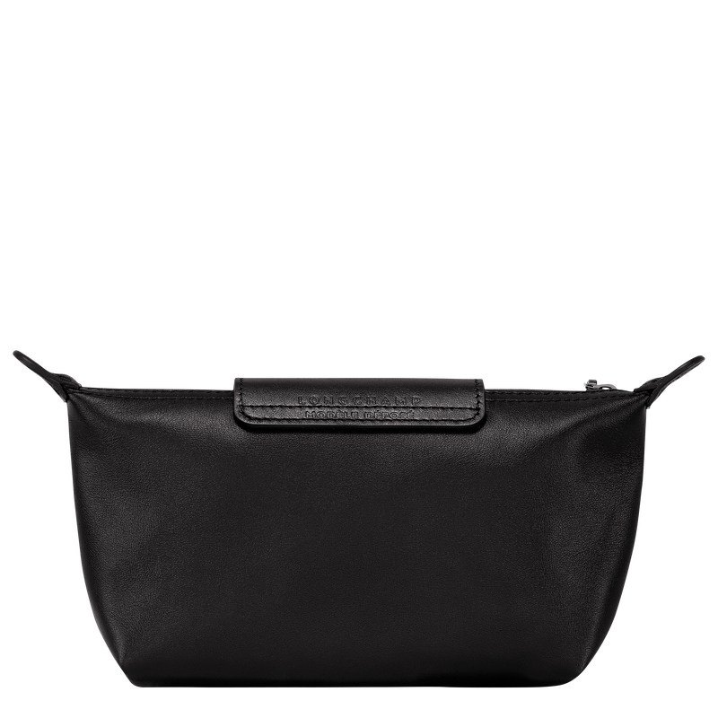 Black Longchamp Le Pliage Xtra Pouch - Leather Women Pouches & Cases | 470938BFW