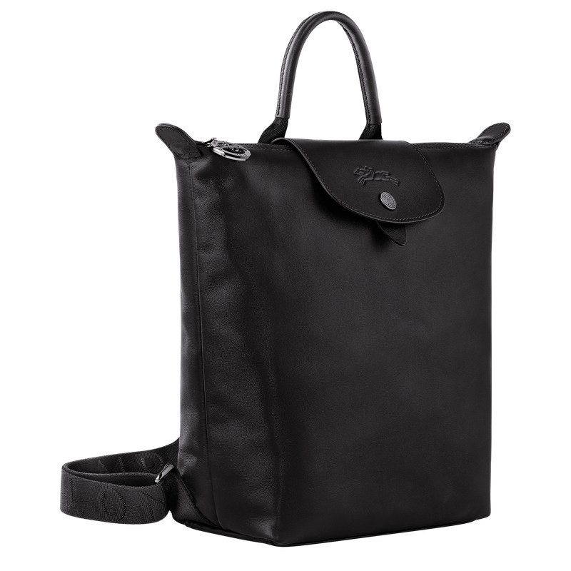 Black Longchamp Le Pliage Xtra S - Leather Women Backpacks | 135249XUM