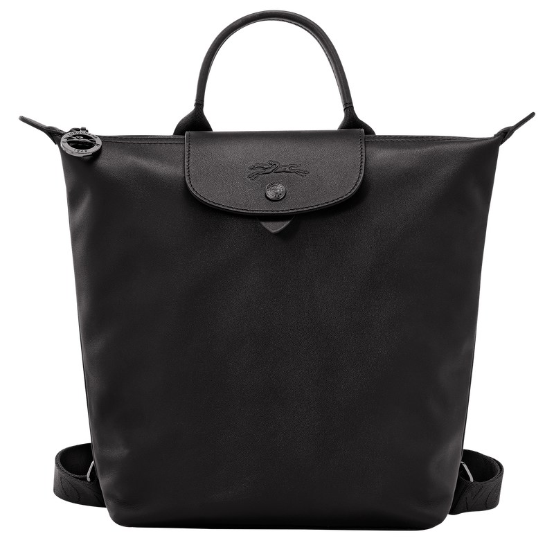 Black Longchamp Le Pliage Xtra S - Leather Women Backpacks | 135249XUM