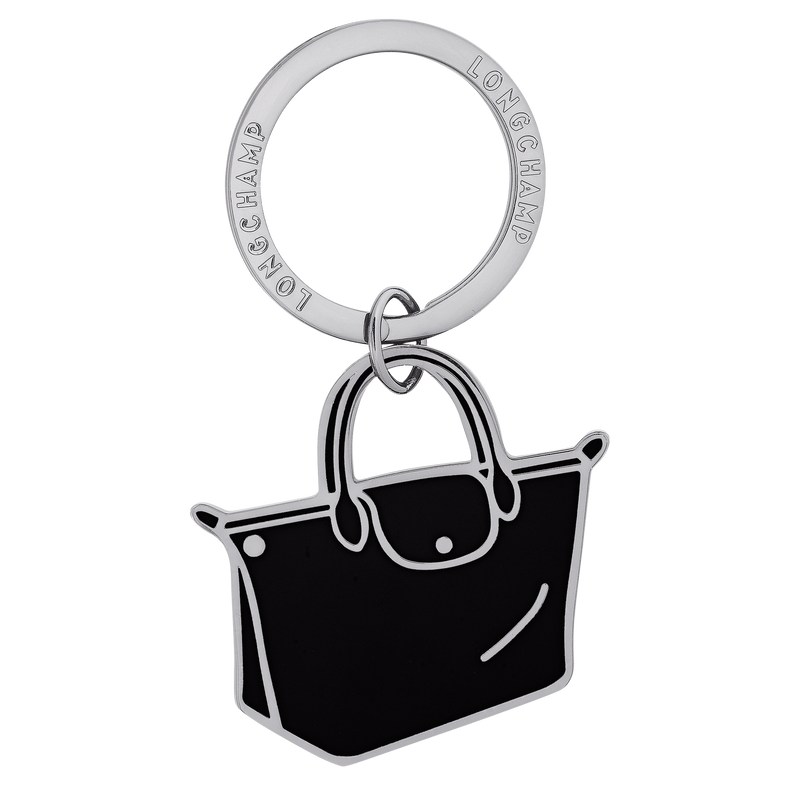 Black Longchamp Le Pliage - OTHER Women Key rings | 385219SDV