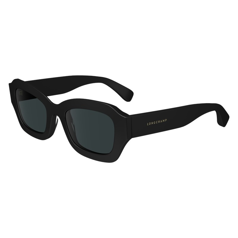 Black Longchamp OTHER Women Sunglasses | 306715QZR