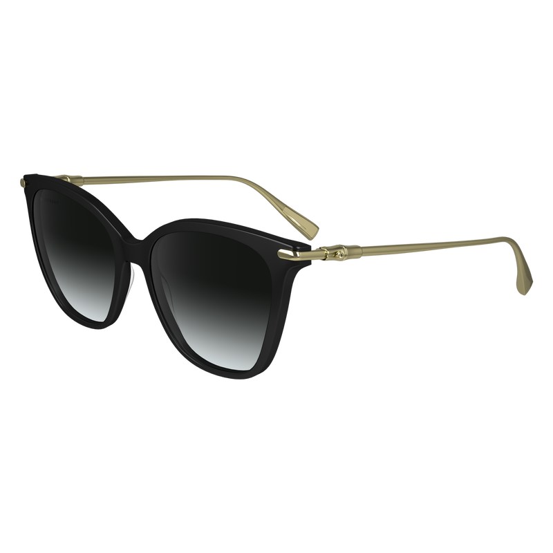 Black Longchamp OTHER Women Sunglasses | 536079KEO