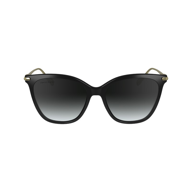 Black Longchamp OTHER Women Sunglasses | 536079KEO