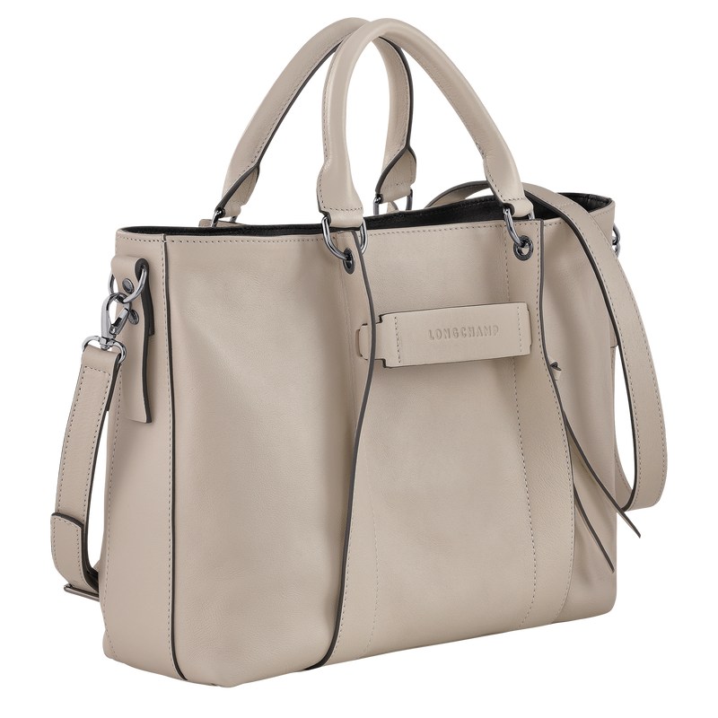 Clay Longchamp 3D L - Leather Women Handbags | 604153HUK