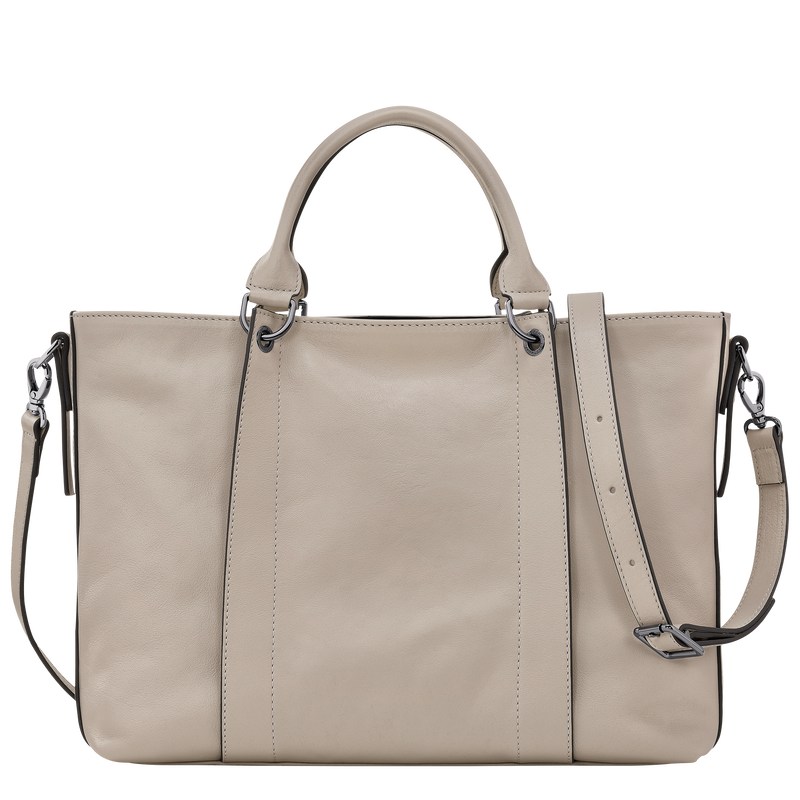 Clay Longchamp 3D L - Leather Women Handbags | 604153HUK